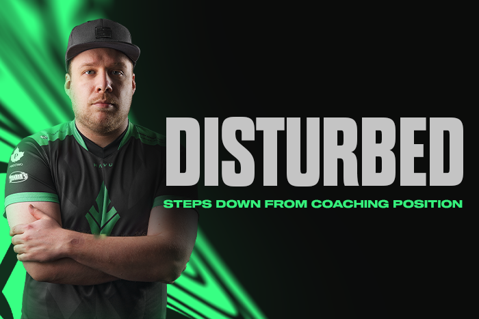 disturbed steps down from coaching position