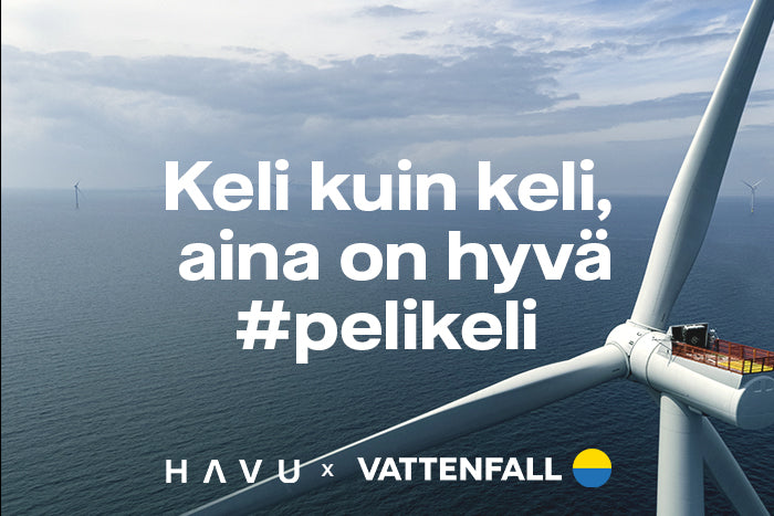 HAVU x Vattenfall - #Pelikeli