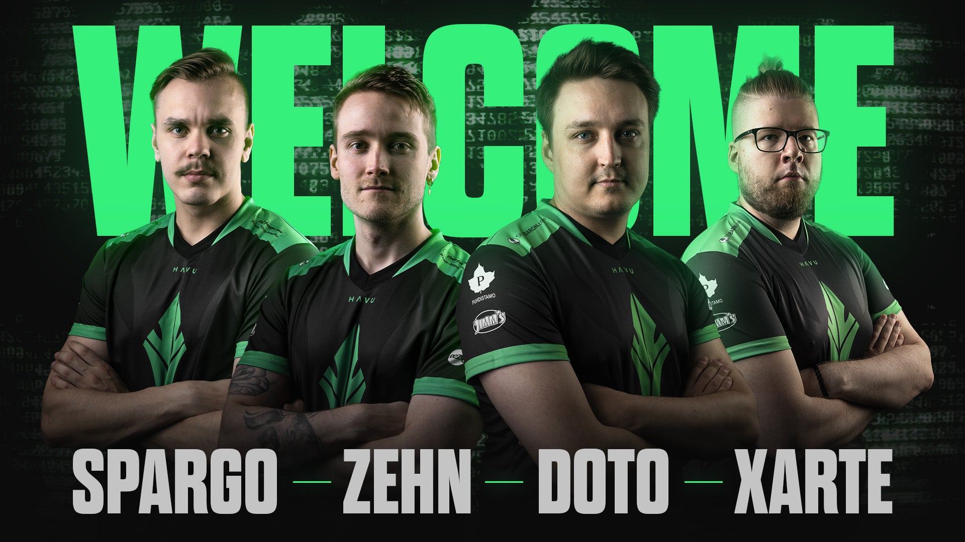 Welcome back zehN & doto and welcome Spargo & xartE