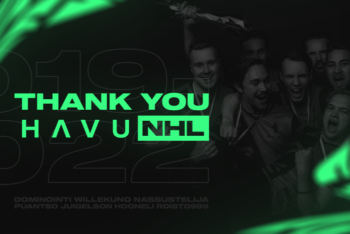HAVU leaves NHL 6v6, Hansulinho to stay as 1v1 competitor