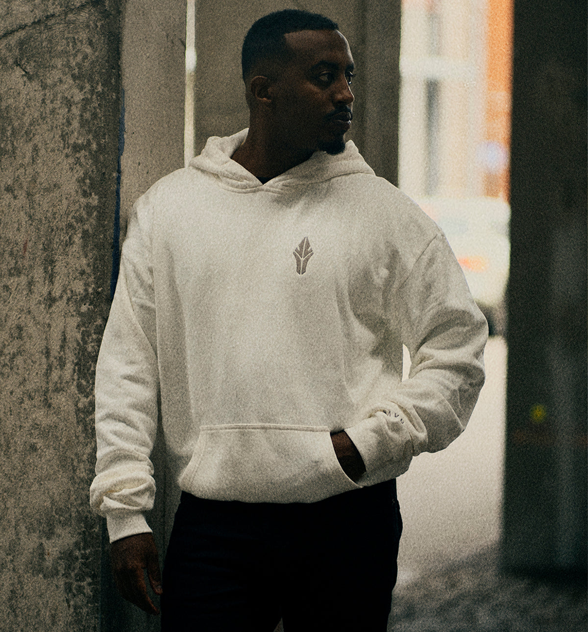 HAVU Essentials Oversized Leaf Hoodie