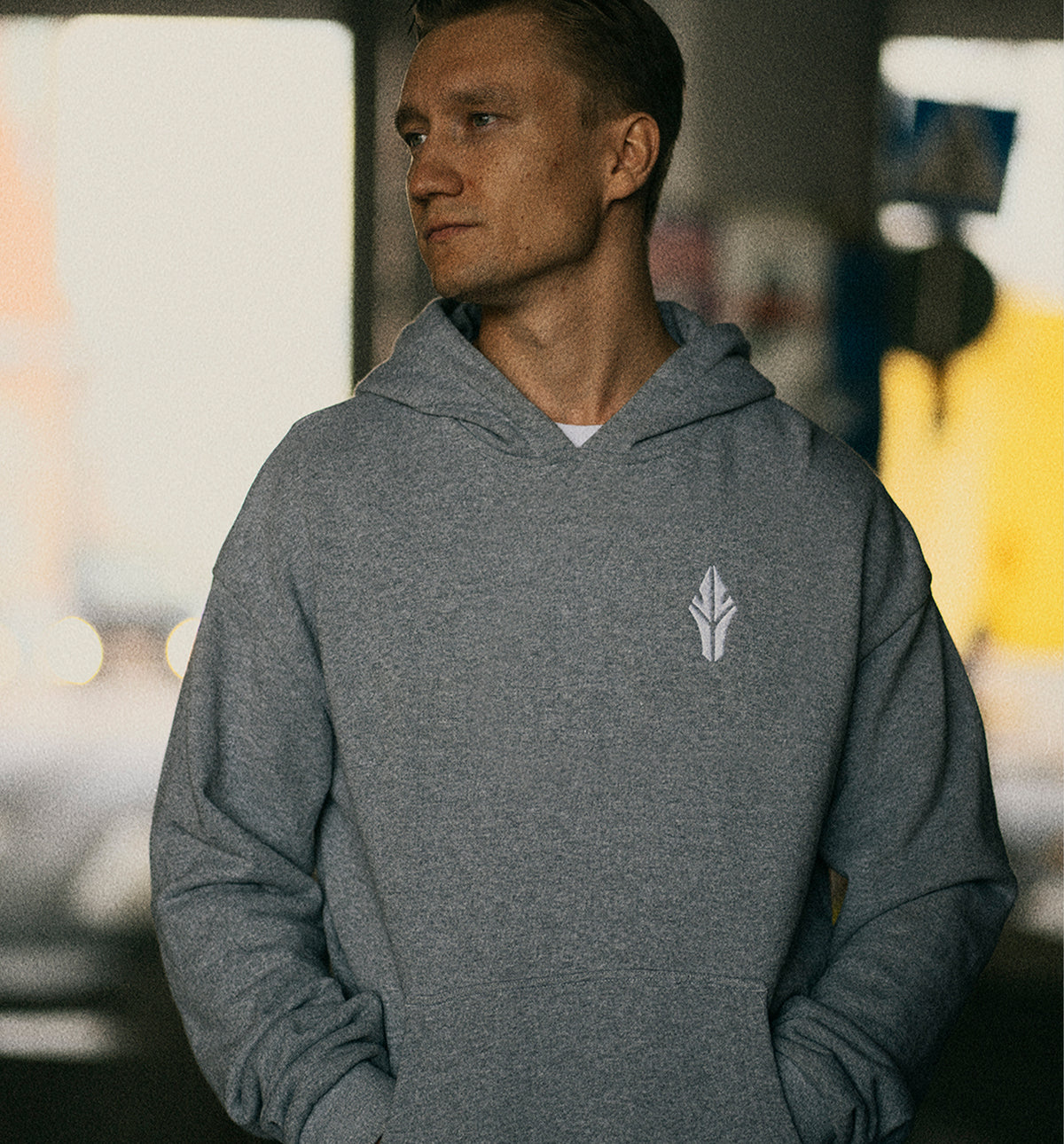 HAVU Essentials Oversized Leaf Hoodie
